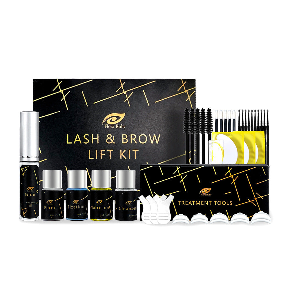 Eyebrow Scalding Eyelash Set Keratin Long-lasting Curling Beauty Makeup Eyebrow Scalding Eyelash Set Keratin Long-lasting Curling Beauty Makeup